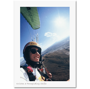 Kristen Ulmer Paragliding