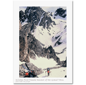Kristen Ulmer Skiing Grand Teton